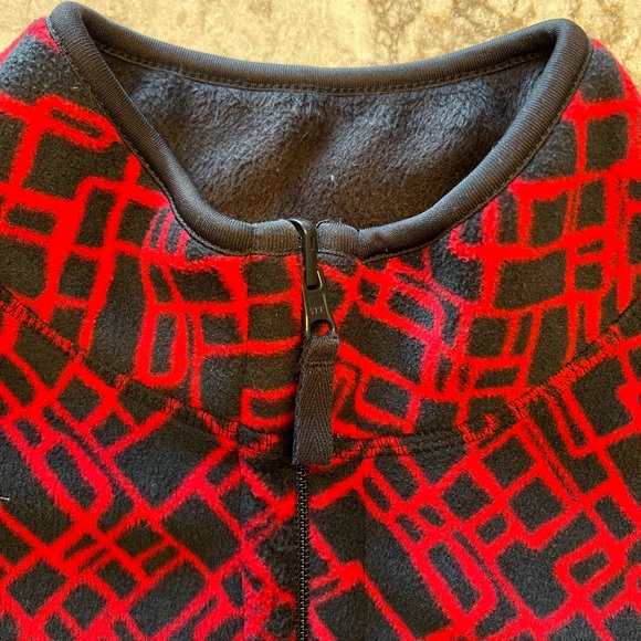 Style & Co Reversible Double Style Black & Red Zipper Jacket - Size Large - Picture 9 of 14